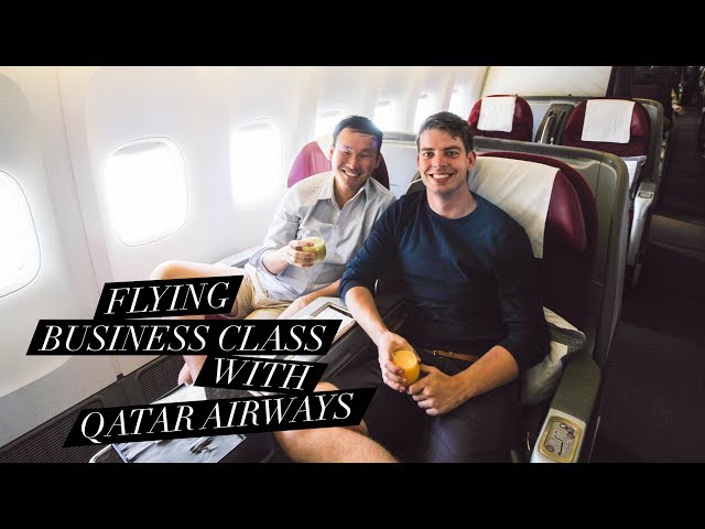  FLY BUSINESS CLASS WITH ME ON QATAR AIRWAYS | Vlog 41 